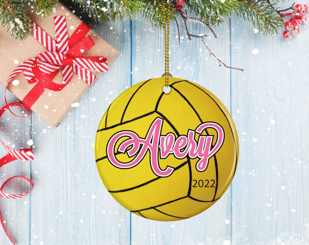 Water Polo Ornament, Porcelain Ornament, Water Polo Gifts Etsy