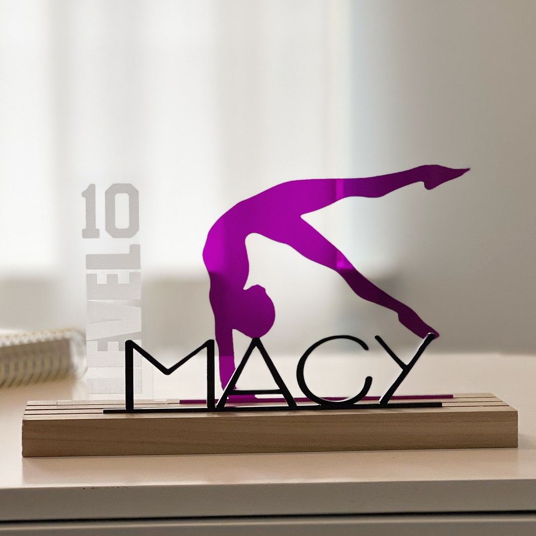 Buy Gymnast Grandstand, Personalized Gymnastics Gift, Choose Your