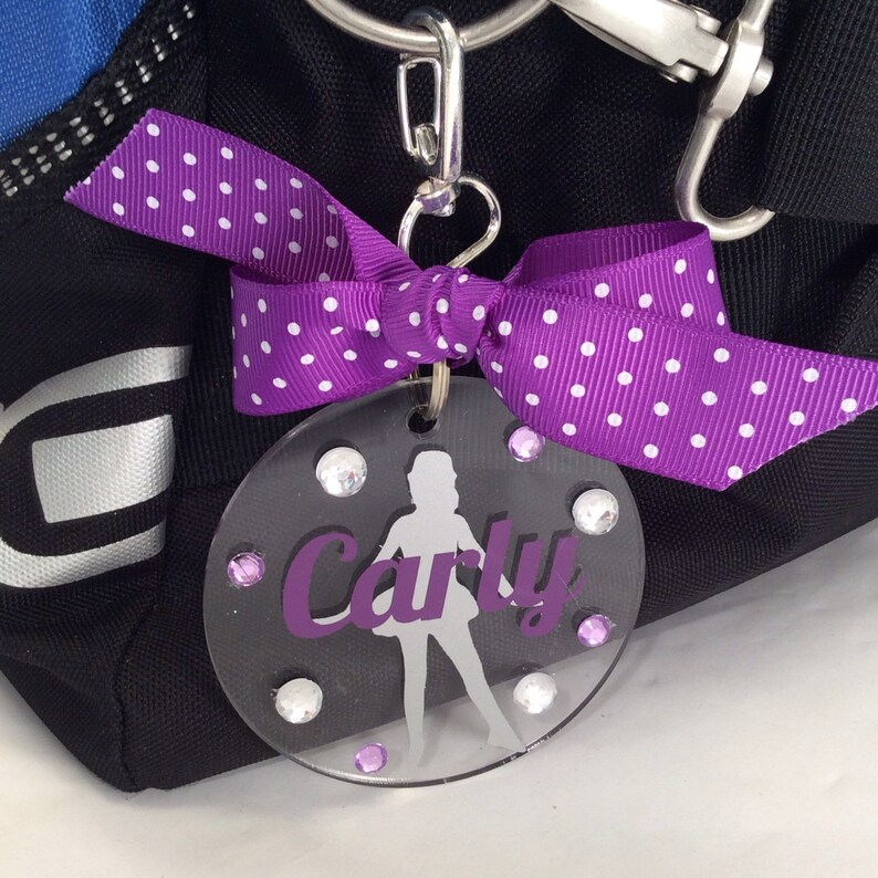 Tap Dance Bag Tag Ballet Dancer Sports Decor Personalized Etsy