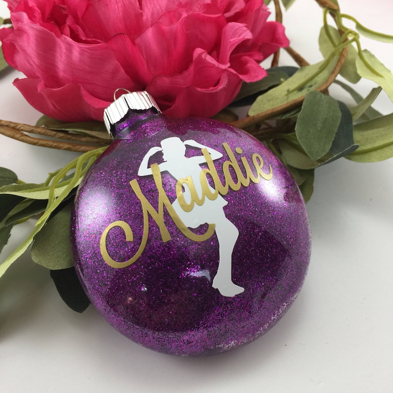 Jazz Dancer Glitter Ornament Personalized Glitter Ornaments - Etsy