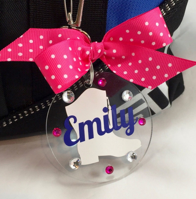 Drill Team Boot Bag Tag Personalized Gifts for Drill Teams Etsy