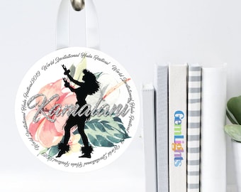 Hula Girl, Door, Wall Decoration, Personalized, Monogrammed, Hula Gifts