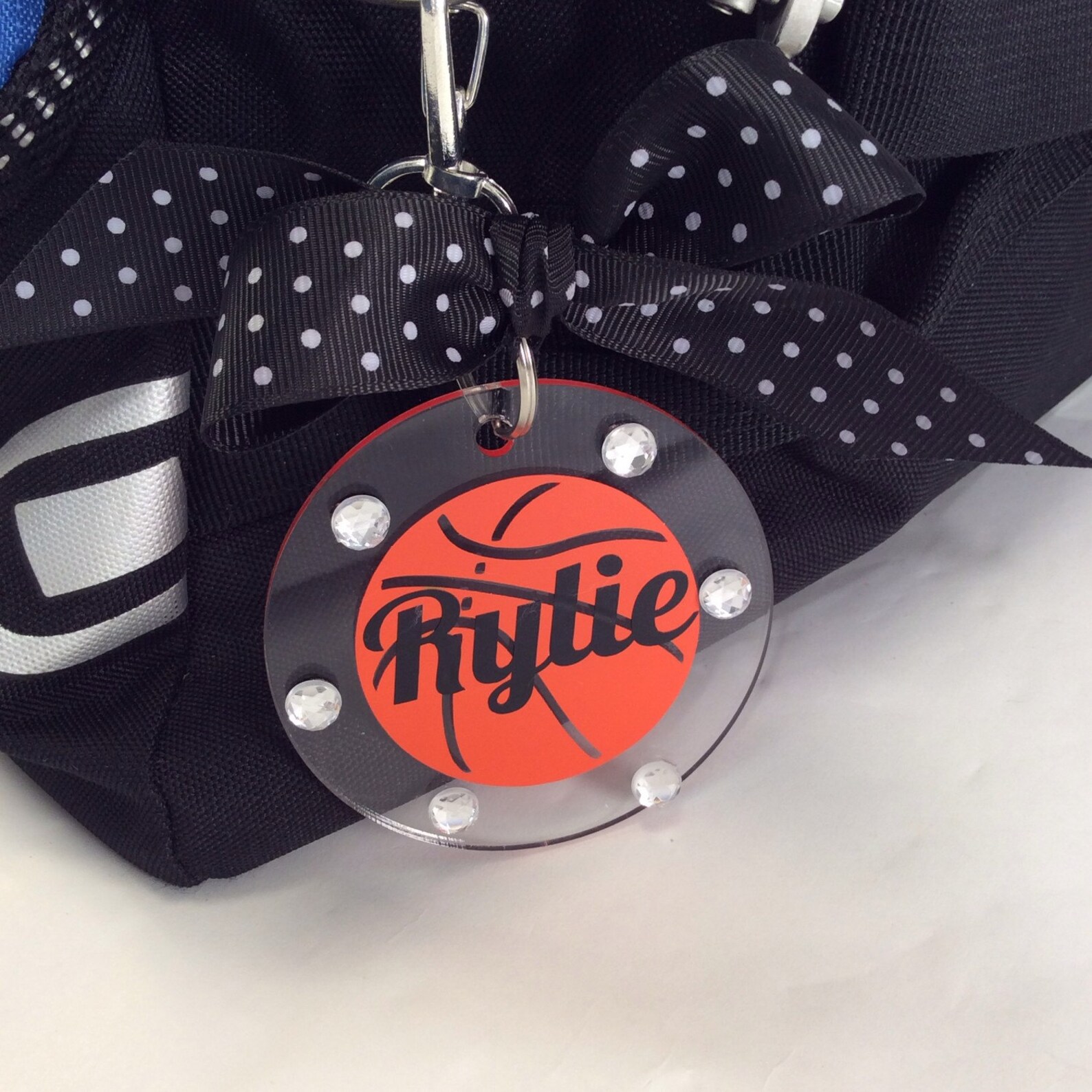 Basketball Bag Tag Personalized Gifts for Basketball Etsy
