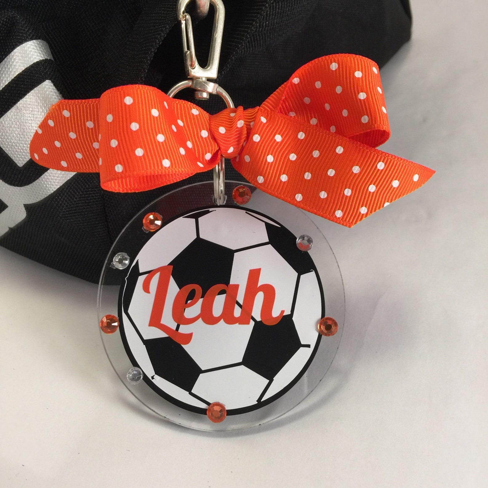 Soccer Bag Tag Personalized Etsy