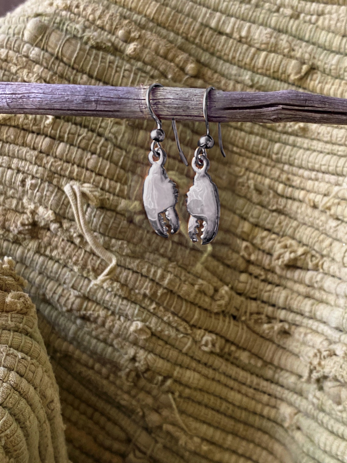 Lobster Claw Earrings Etsy