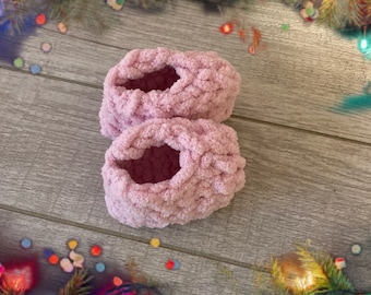 New Born Baby Girl Booties