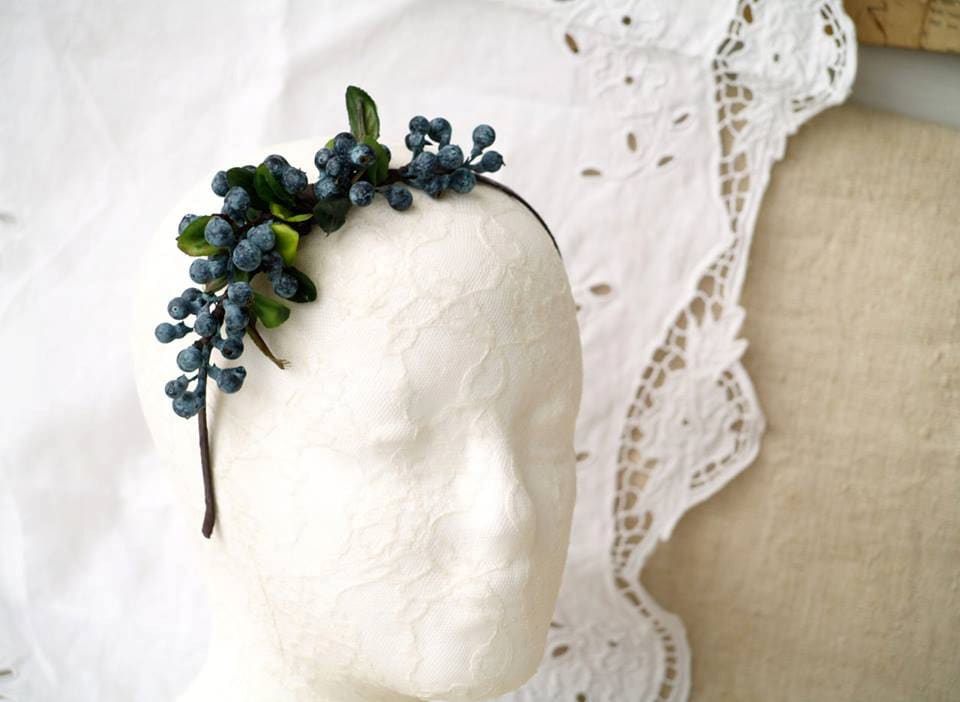 Berry Fascinator - Etsy display picture 1