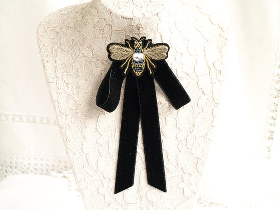 Bow tie hotsell brooch jewelry