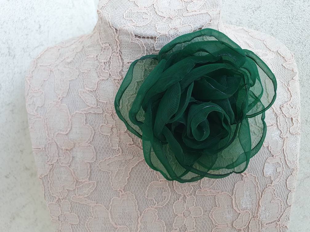 Dropship Green Flower Brooch Pins With Bouquet Brooches Pin