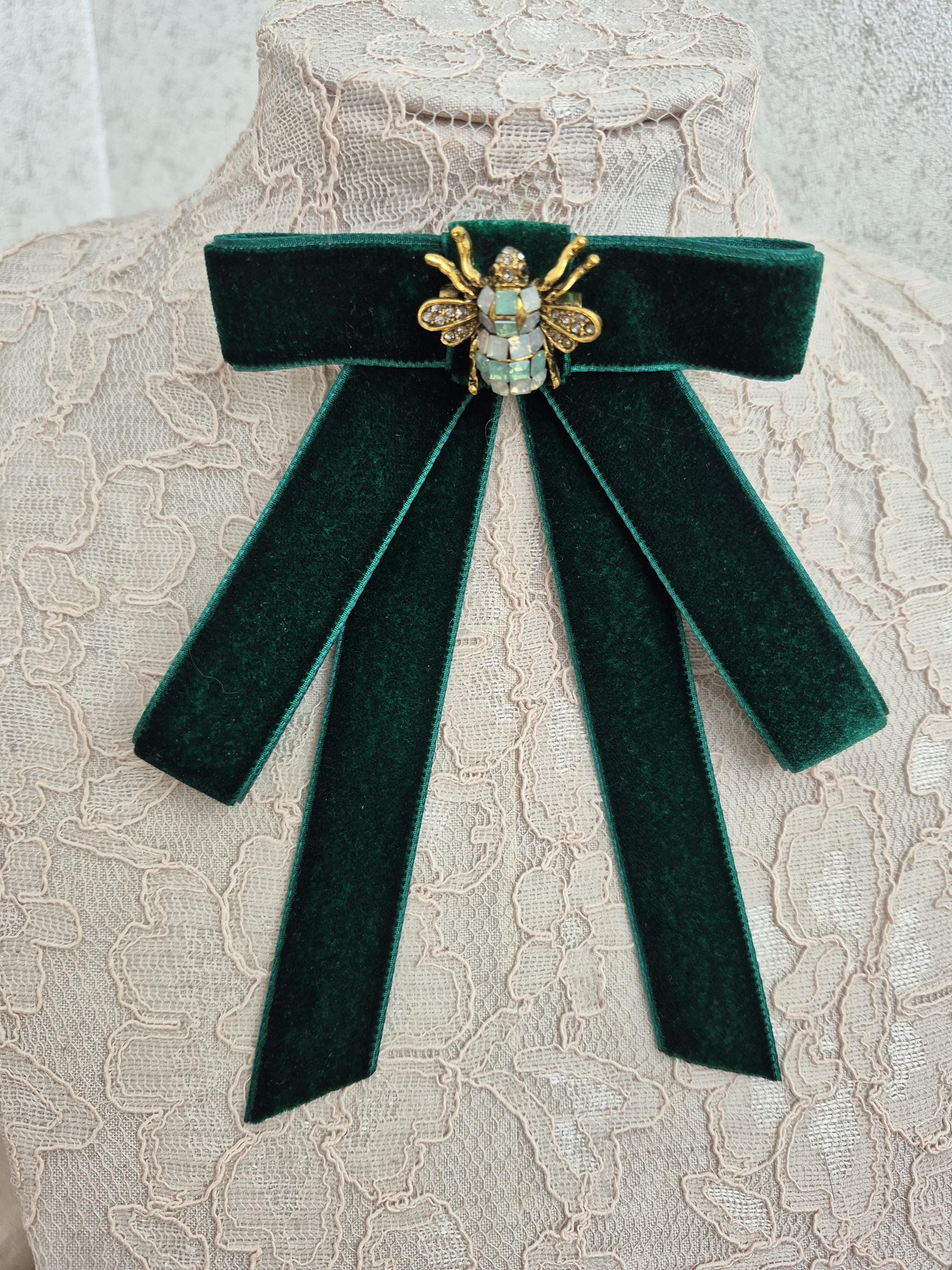 Gucci Ribbon Brooch - Etsy