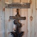 Cross Wall Decor Cross Metal Wall Sign Metal Wall Crosses - Etsy