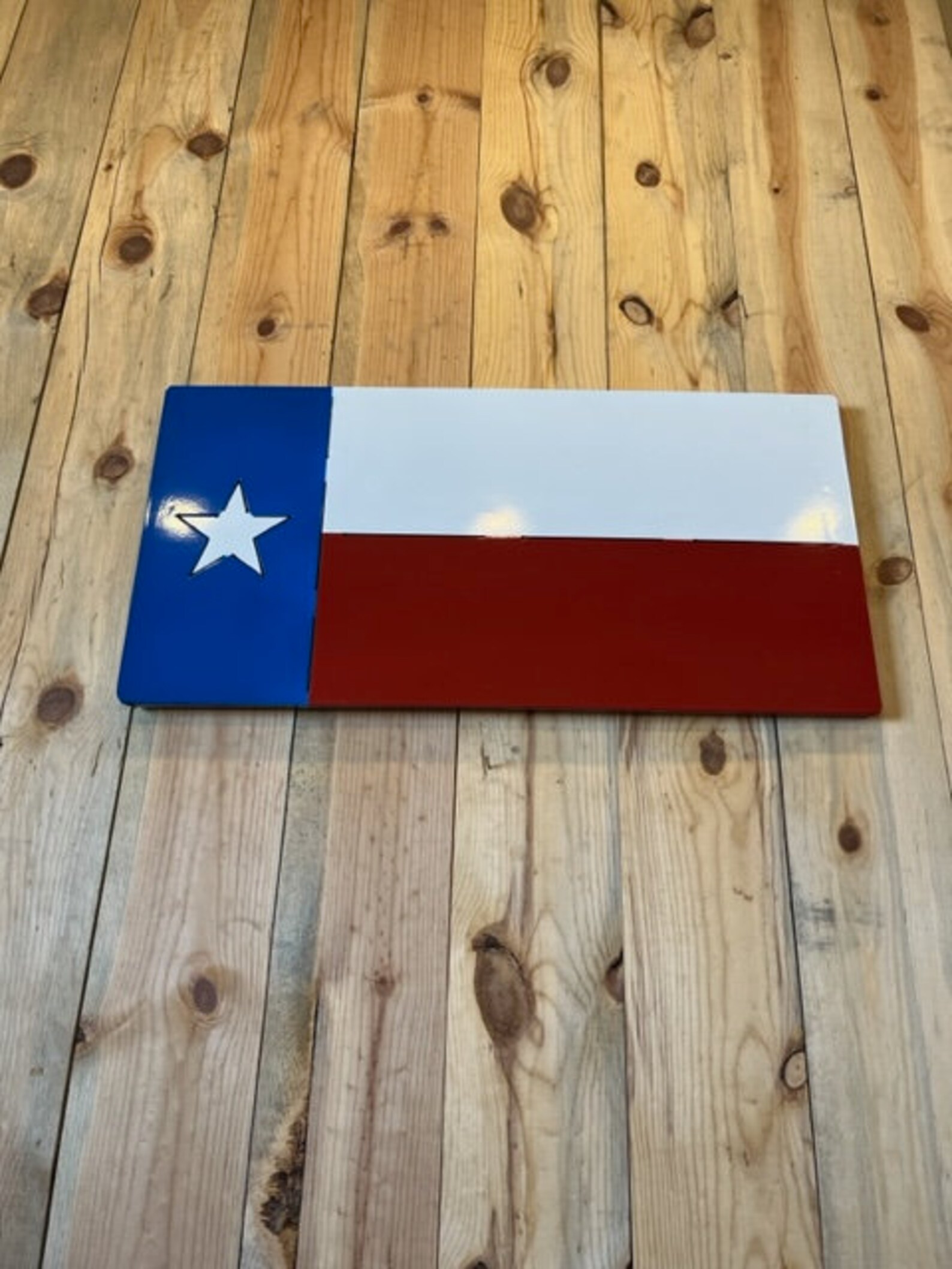 Steel Texas Flag Metal Art Texas Metal Texas Flag Quality Etsy