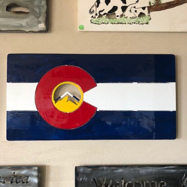 Colorado Metal Art Etsy