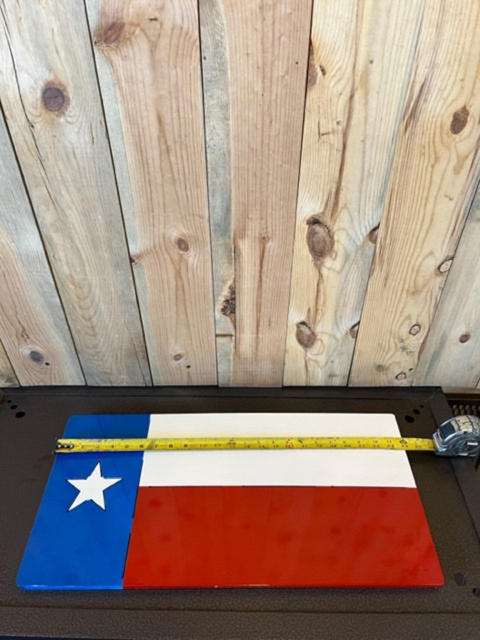 Steel Texas Flag Metal Art Texas Metal Texas Flag Quality Etsy