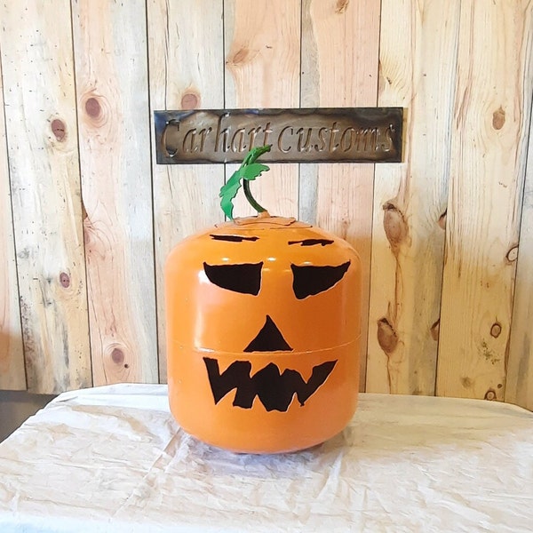 Propane Tank Yard Art Etsy