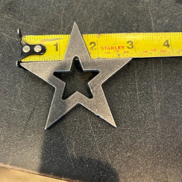 25 Decorative steel stars at a time with a center star cut blank craft stars 25 2.75inch stars