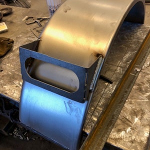 Set of 2 Trailer 6&quot; oval light mount weld on trailer or flatbed bracket kit metal 1-set stop turn