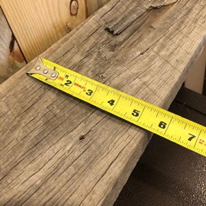 Rustic Weathered Reclaimed Barn wood 2 24 long Boards Salvaged Weathered Distressed Lumber DIY barn wood projects 24Lx5.5Wx1H image 5