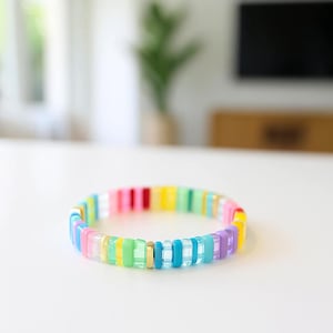 Vibrant Beaded Bracelets, Colorful Handmade Jewelry for Everyday Style, Perfect Boho Gifts for Women