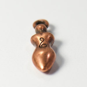 bulk jewelry charms in antique copper featuring strong woman in boho style for necklaces and bracelets