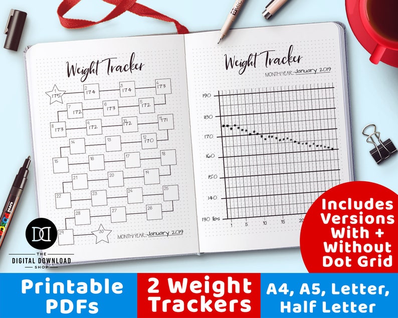 weight tracker journal weight tracker journal