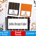 Halloween Food Tents Printable Halloween Editable Buffet - Etsy