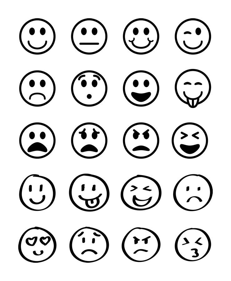 20 Emojis Emoji Clipart Graphics Smiley Face Rh Etsystudio Com Happy Black And White Laughing 20 Emojis Emoji Clipart Graphics Smiley Face Rh Etsystudio Com Happy Black And White Laughing