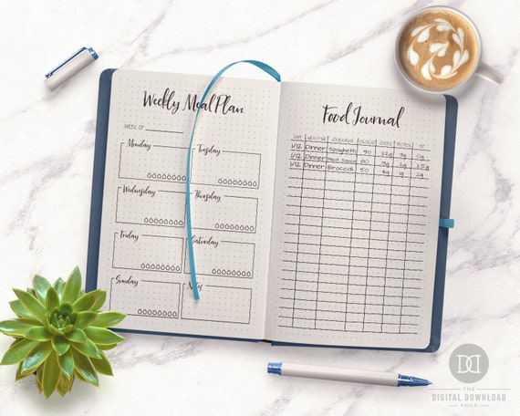 Food Journal Printable 2 Meal Planner Printables Bullet Journal Food Diary Printable Calorie Tracker Weekly Menu Plan Health Journal Food Journal Printable 2 Meal Planner Printables Bullet Journal Food Diary Printable Calorie Tracker Weekly Menu Plan Health Journal