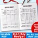 Monthly Budget Printable Bullet Journal Budget Printable - Etsy