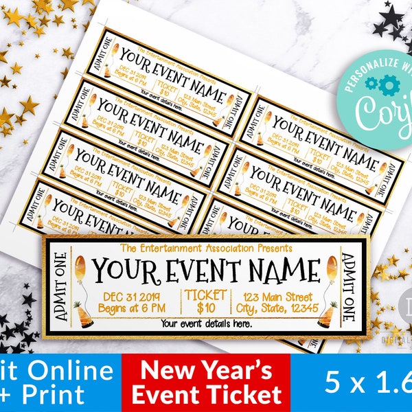 New Year Party - Etsy