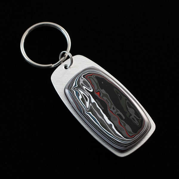 Fordite Keychain