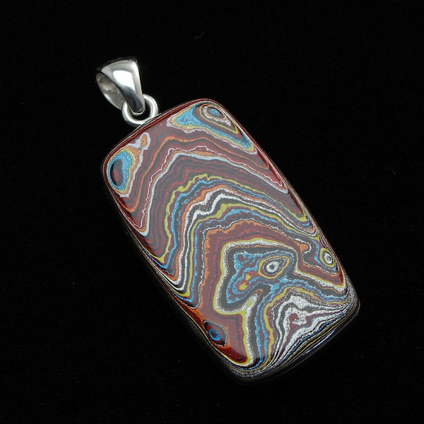 Rare Corvette Fordite Pendant