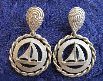 Boat On A Rope Earrings