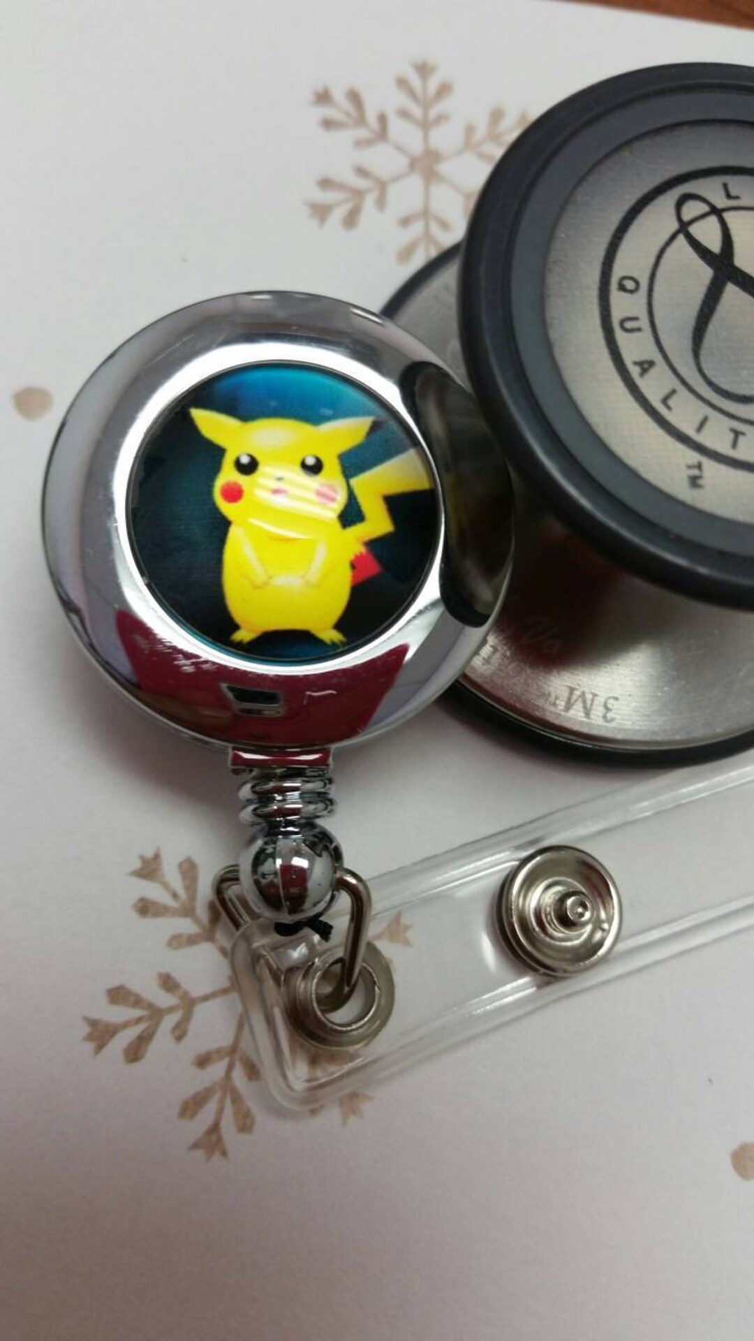 Buy Pokemon Pikachu Inspired Retractable ID Name Badge Holder Online in  India 