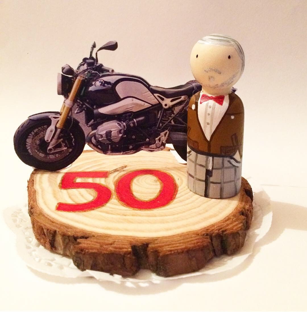 Cake Topper 50 anni festa di compleanno /Torta compleanno