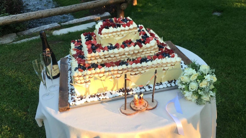 Cake Topper Anniversario Di Matrimonio "Coppia D’oro – Vers. 2" (pe... | Su MissHobby - Foto 2