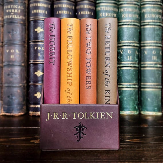 Tolkien Pocket Leather Set, the Hobbit, Lord of the Rings Trilogy