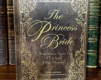 The Princess Bride, William Goldman, 30th Anniversary Edition, Illustrated by Michael Manomivibul, Hardcover, Illustrated End Pages