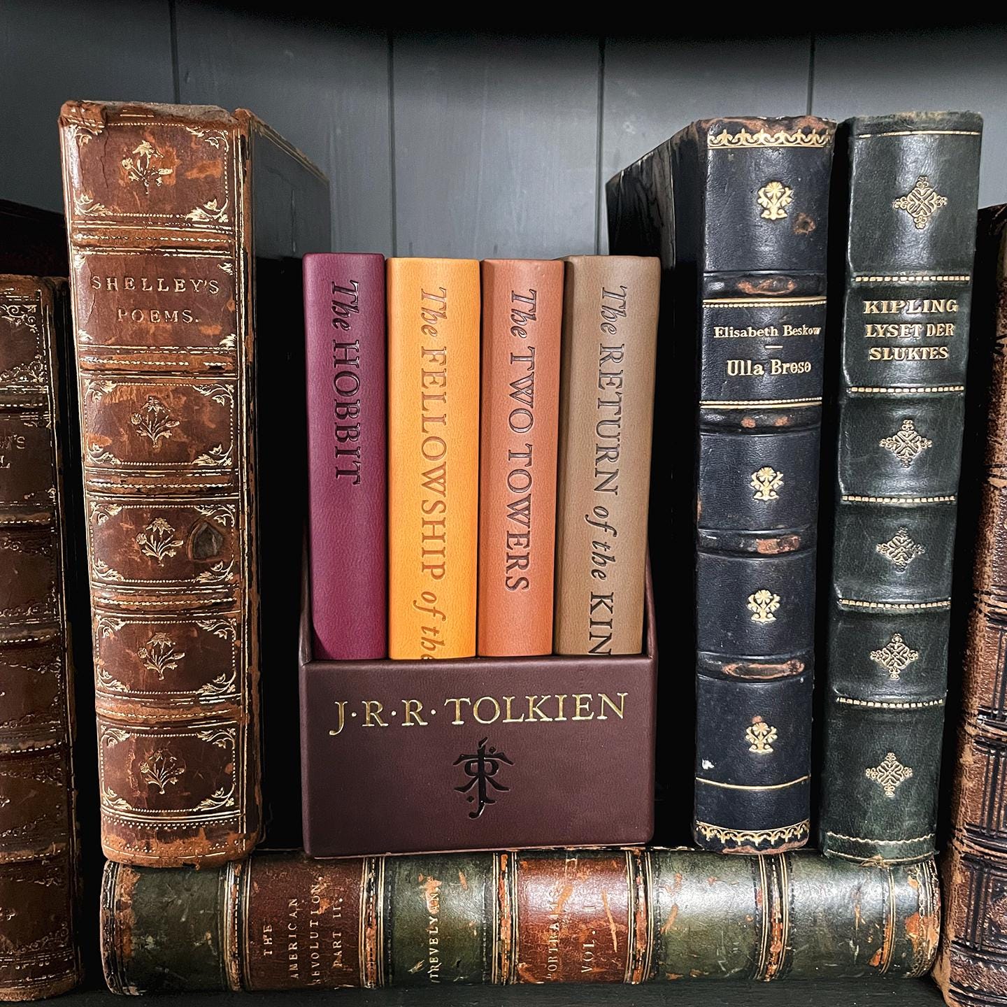 Tolkien Pocket Leather Set, the Hobbit, Lord of the Rings Trilogy