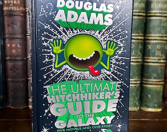 The Ultimate Hitchhiker's Guide to the Galaxy, Douglas Adams, Five Novels and One Story, Hardcover, NEW!