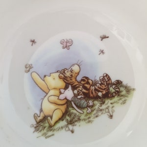 Winnie the Pooh Baby Bowl First Years Disney Melamine Bowl Summer Day Pooh Bowl image 2