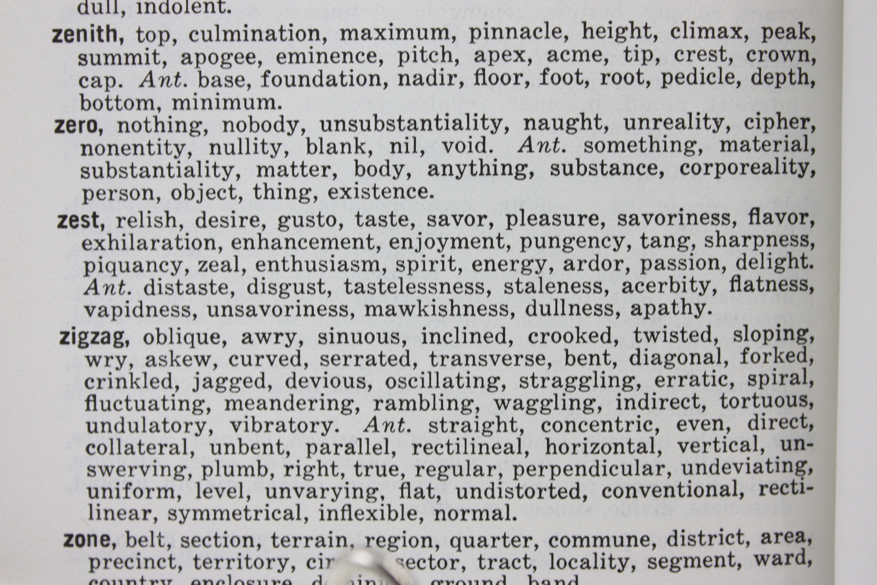 Instant Synonyms and Antonyms Word Reference Book Language Arts Book Etsy