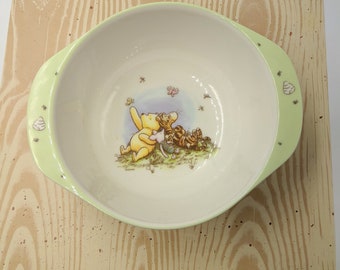 Winnie the Pooh Baby Bowl - First Years Disney Melamine Bowl - Summer Day Pooh Bowl