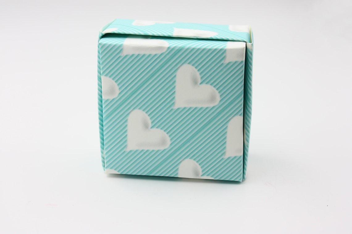 Printable Baby Shower Heart Box Favor Boxes Digital Valentine Boxes