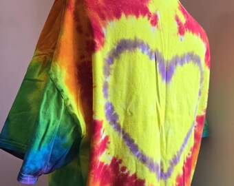 Rainbow Intersex Pride Tie-Dye Tee