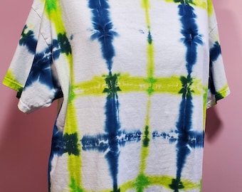 Plaid Pop Tie-Dye Tee