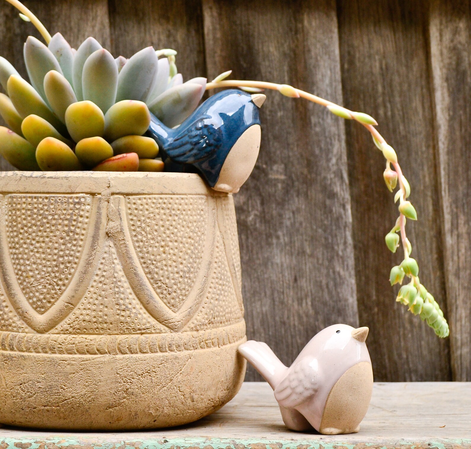 Handmade Ceramic Pot Planter Pals Ceramic Pot Hanging Animals Etsy