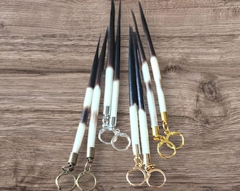 Long Porcupine Quill Dangle Earrings | Unique Beth Dutton-Inspired Jewelry