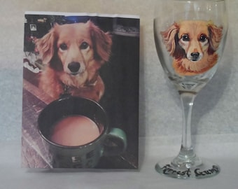 dog wine glass, cat wine glass, pet lover gift, custom wine glass, pet wine glass, dog wine glass