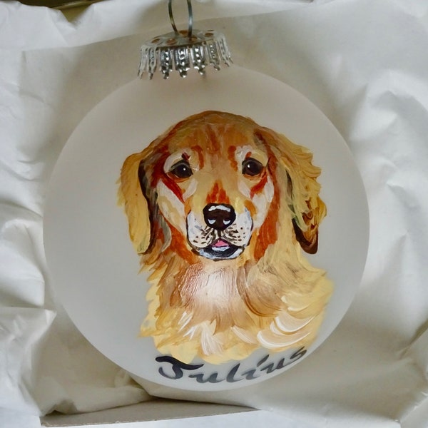 Dog ornament, cat ornament, dog ornaments, dog lover gift, cat lover gift, dog portrait, cat